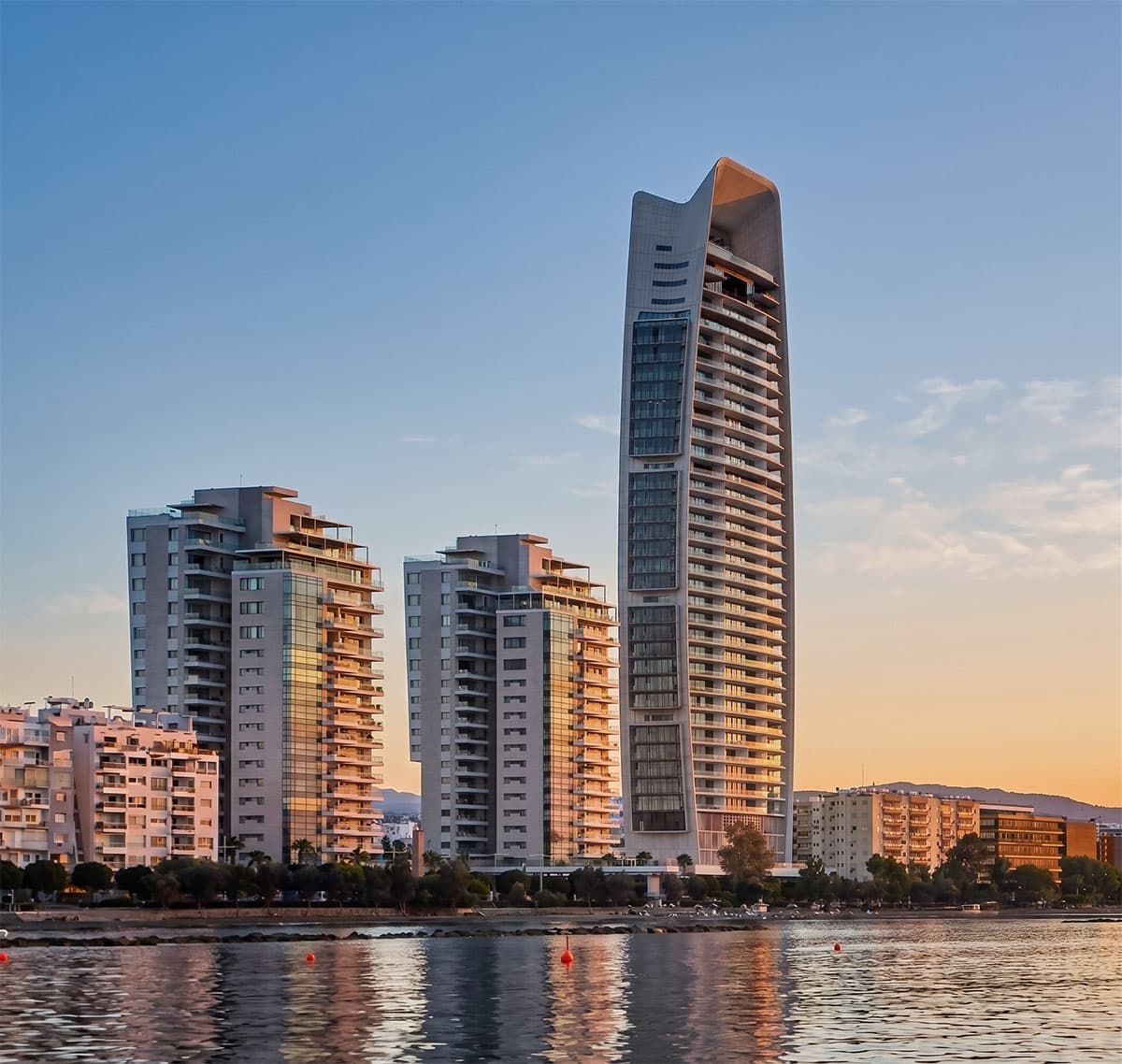 ONE Limassol waterfront tower